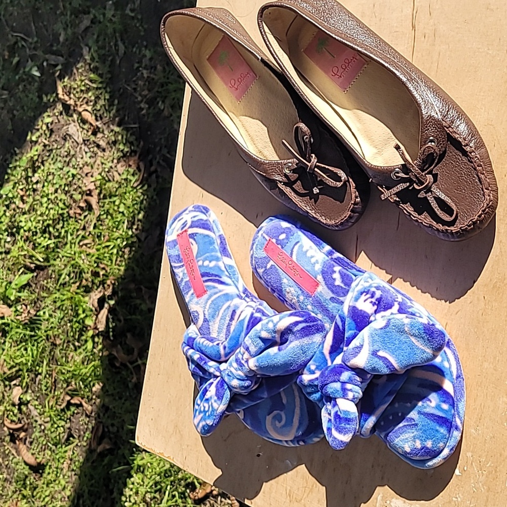 Lilly Pulitzer 2Pairs Szs S & 6.5